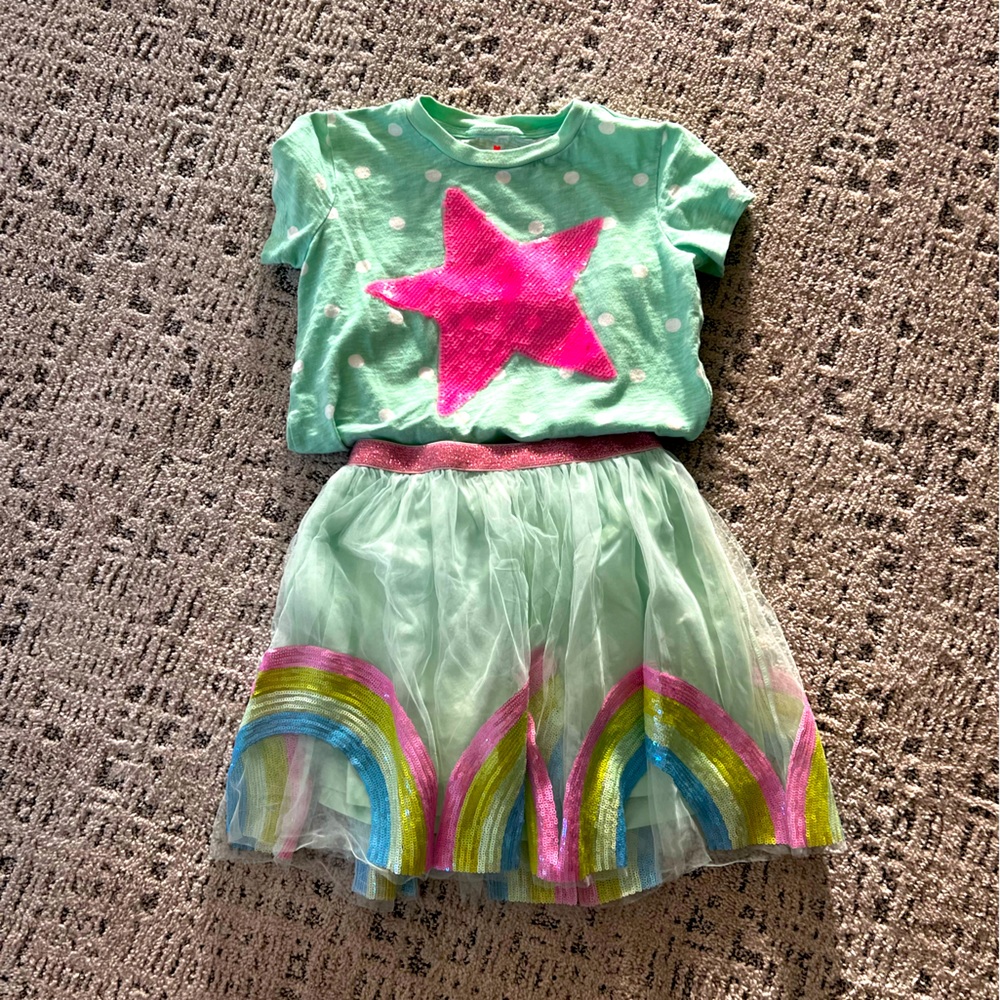 Crew cuts set worn once for birthday photos!